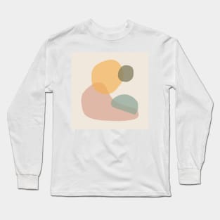 color theory line art Long Sleeve T-Shirt